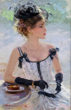 Women Painting - Pretty Woman KR 011 Impressionist